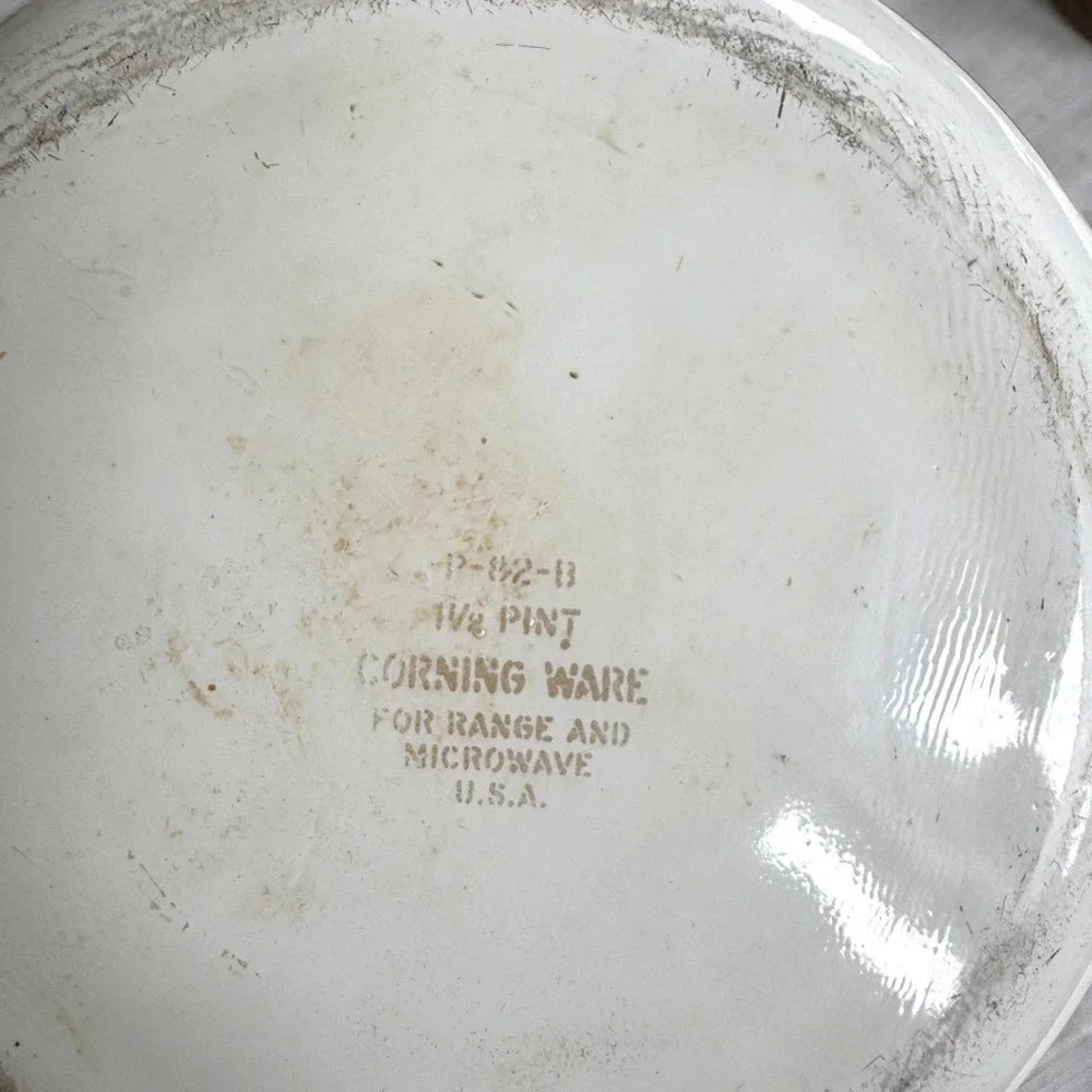 Vintage Corning Ware Spice of Life 3-Piece Set Menuette Skillet Saucepans & LIDS